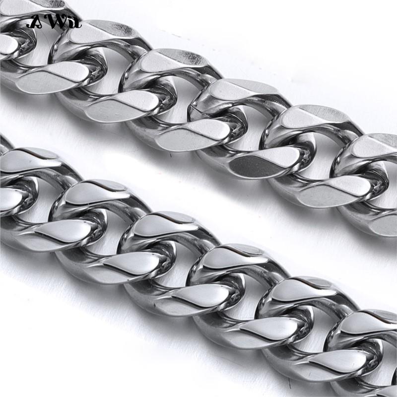 Cuban Link Chain 12Mm - Cubaanse Link Chain Rvs Ketting Waterdicht