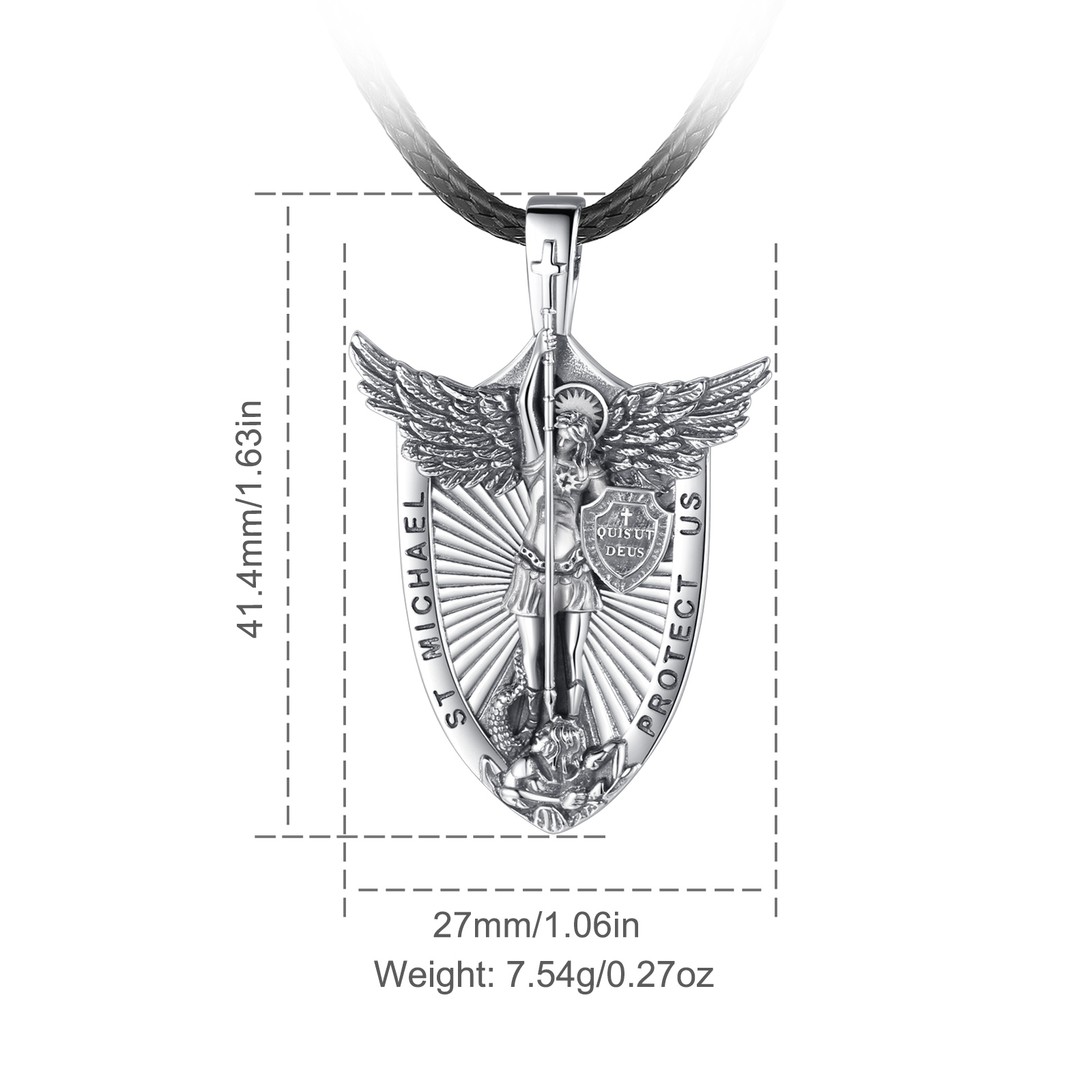 Eudora 925 sterling zilver St. - 925 Sterling Silver Chain Necklace Men recensie en prijs