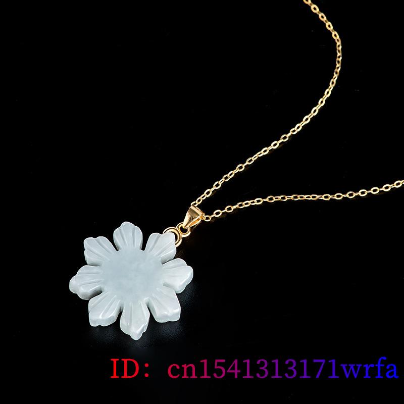 Myanmar Jade Zonnebloem Hanger - Necklaces recensie en prijs