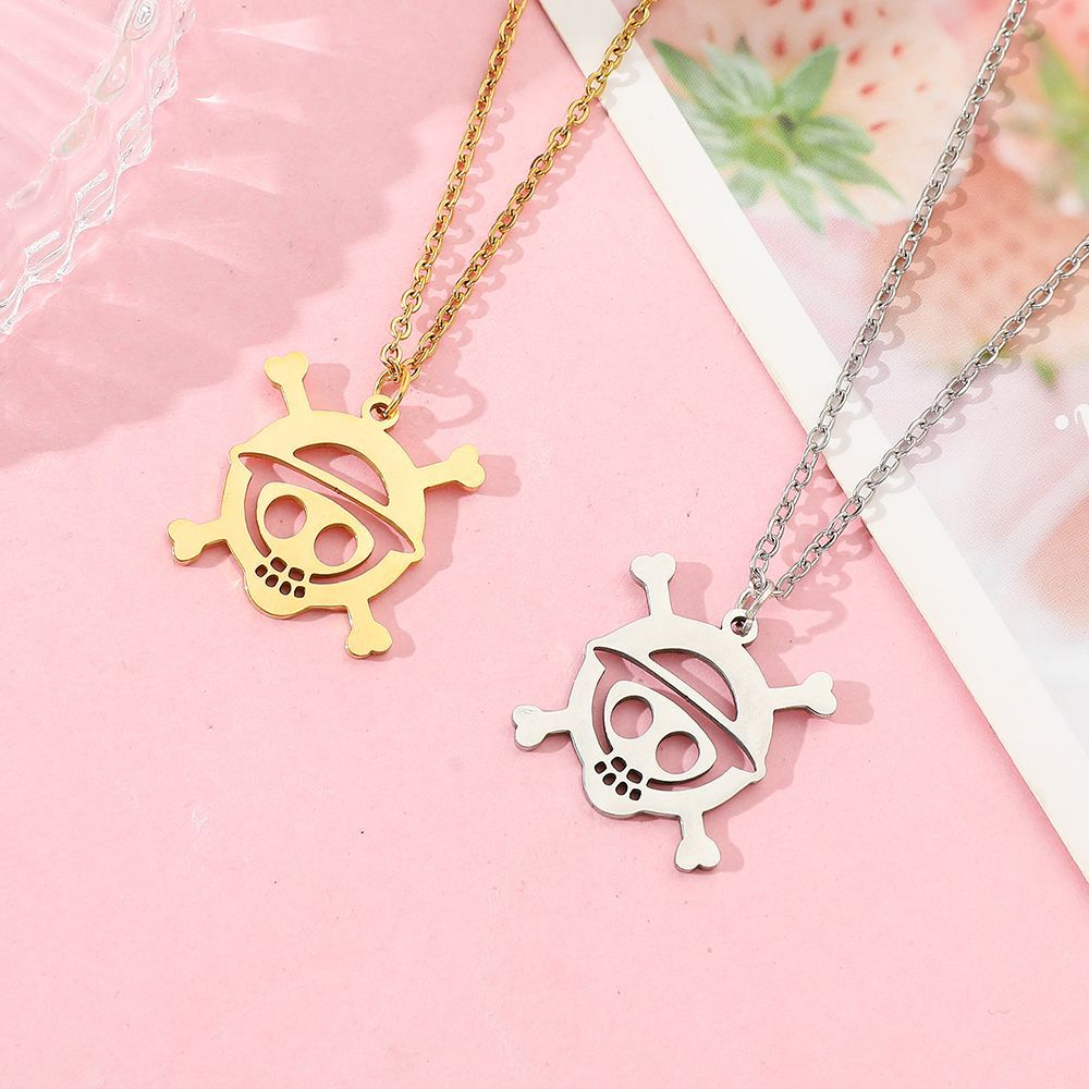 Anime Schedel Legering Holle H - Anime Pendant Necklace recensie en prijs