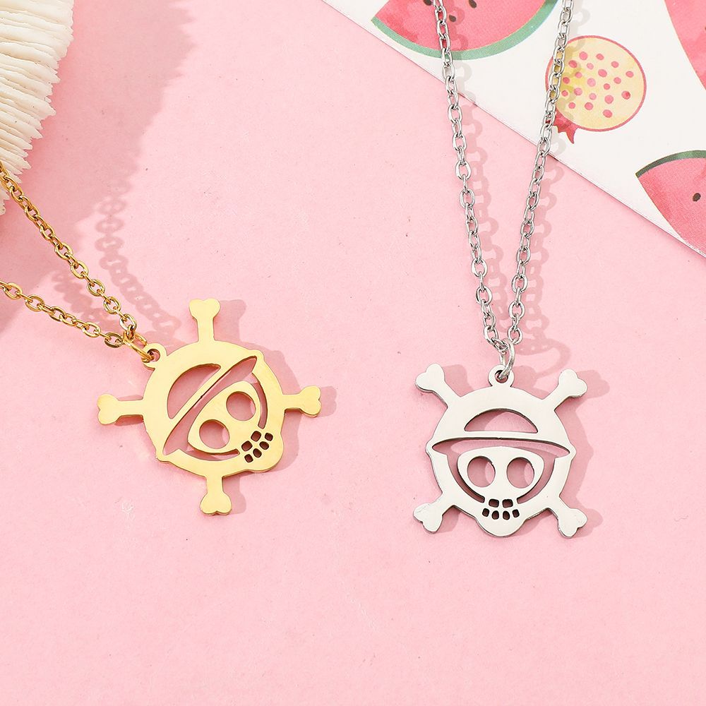 Anime Schedel Legering Holle H - Anime Pendant Necklace recensie en prijs