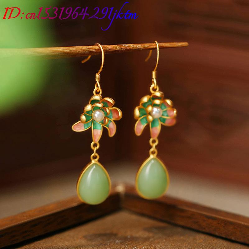 Groene natuurlijke jade oorbel - Earrings recensie en prijs