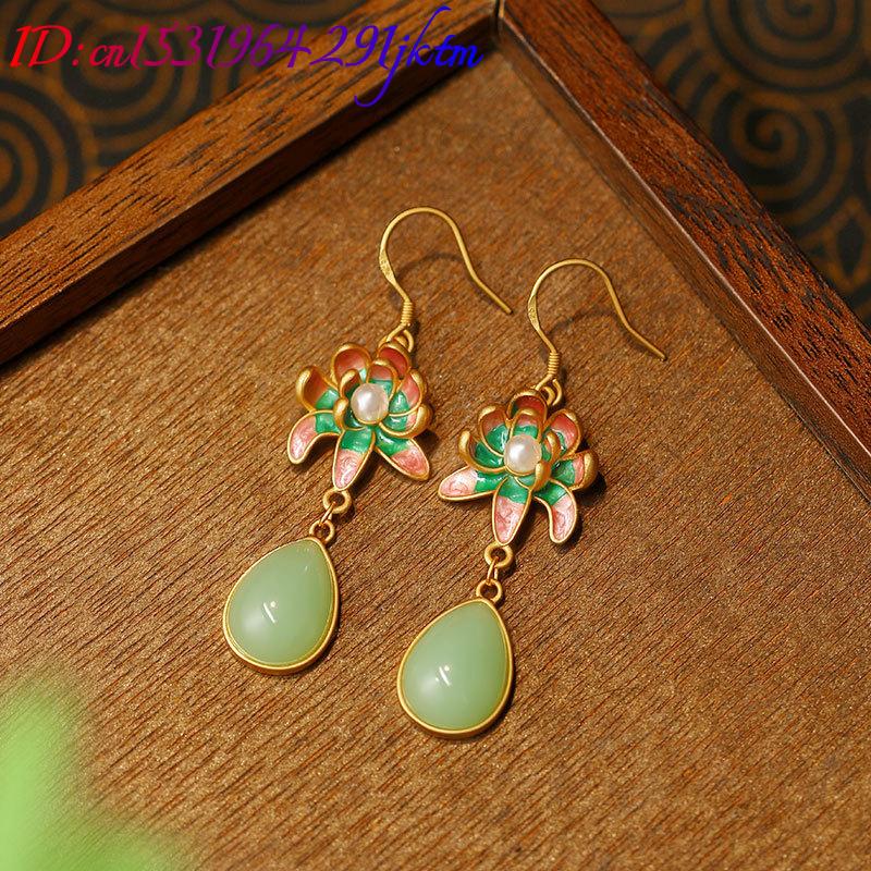 Groene natuurlijke jade oorbel - Earrings recensie en prijs