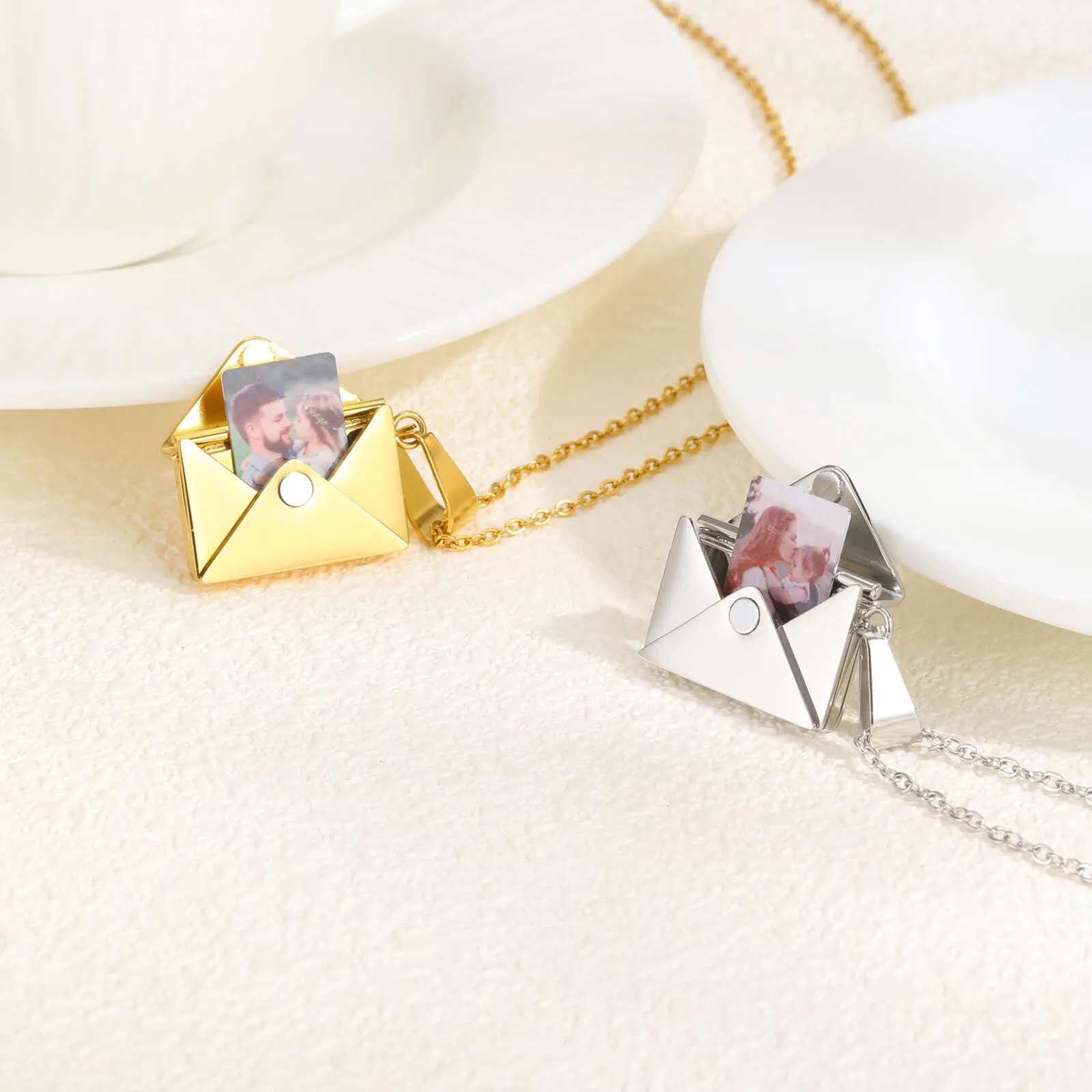Gepersonaliseerde foto medaill - Custom Name Necklace Stainless Steel recensie en prijs