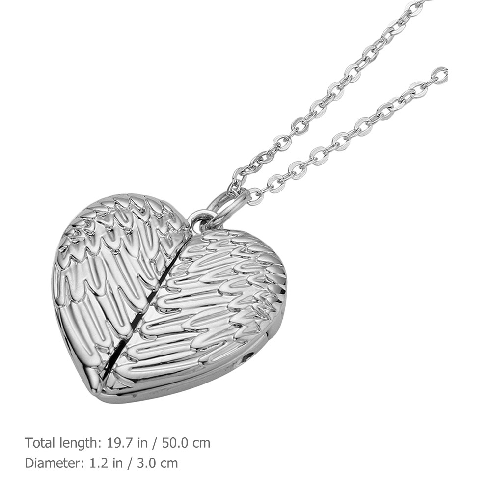 Hartvormige medaillonketting v - Heart Locket Necklace Photo recensie en prijs