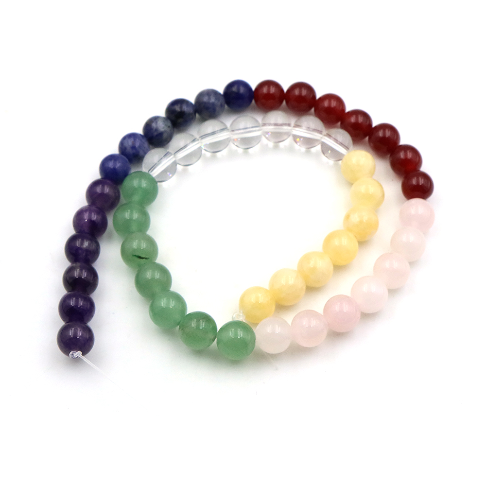 Natuurlijke 7 Chakra Kristalle - Crystal Pendant Necklace Natural Stone recensie en prijs
