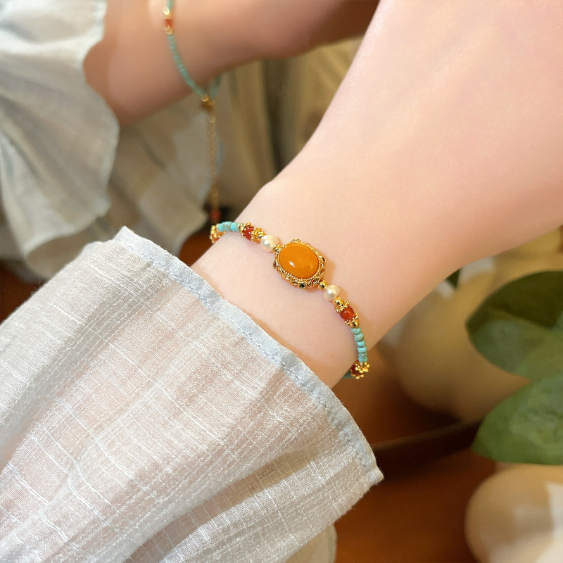Nieuwe collectie vintage blauw - Pearl Choker Necklace Vintage recensie en prijs