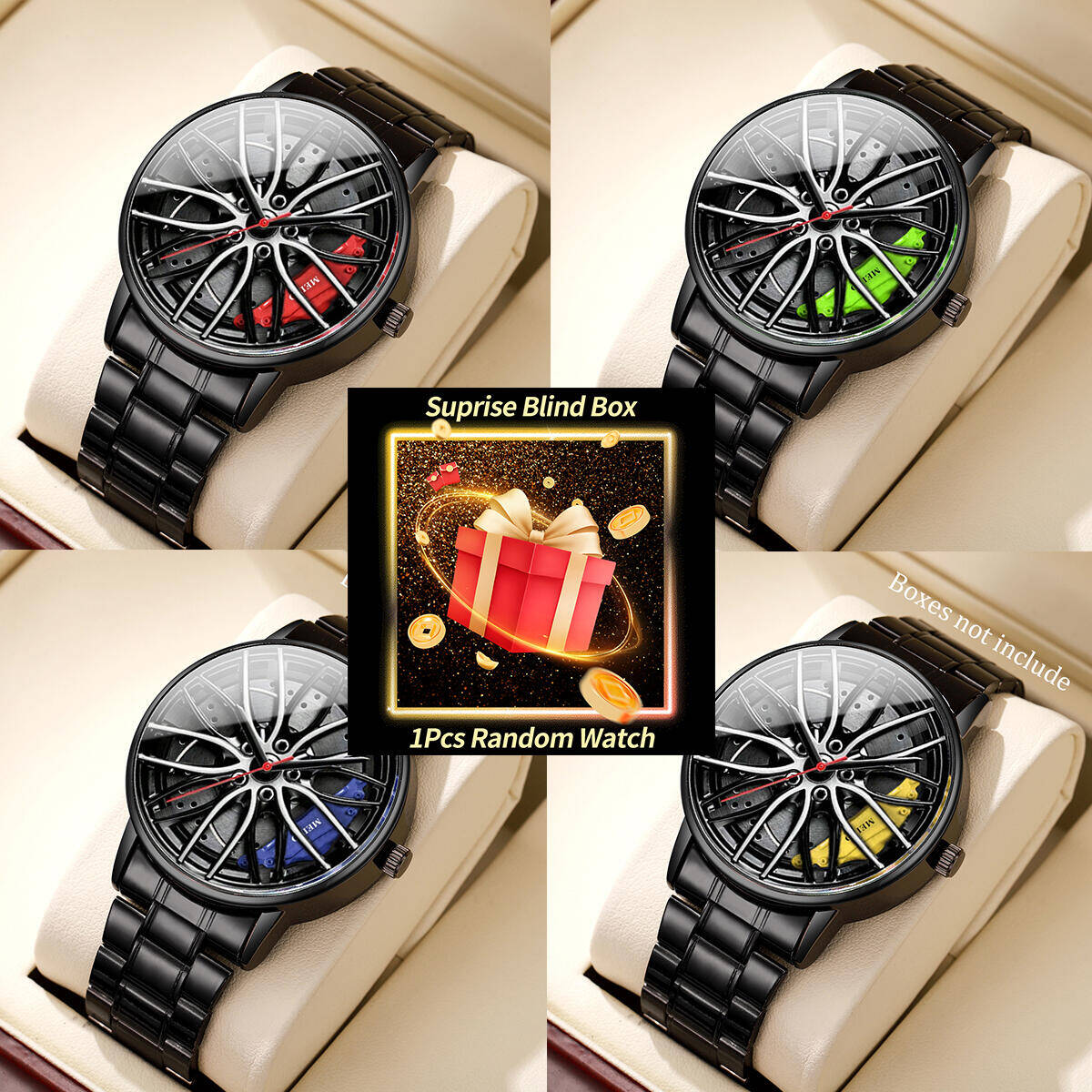 1PC Surprise Mystery Horloge B - Watch Accessories recensie en prijs