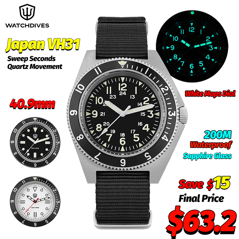 Watchdives WD1972 Quartz Horlo - Watch Accessories recensie en prijs