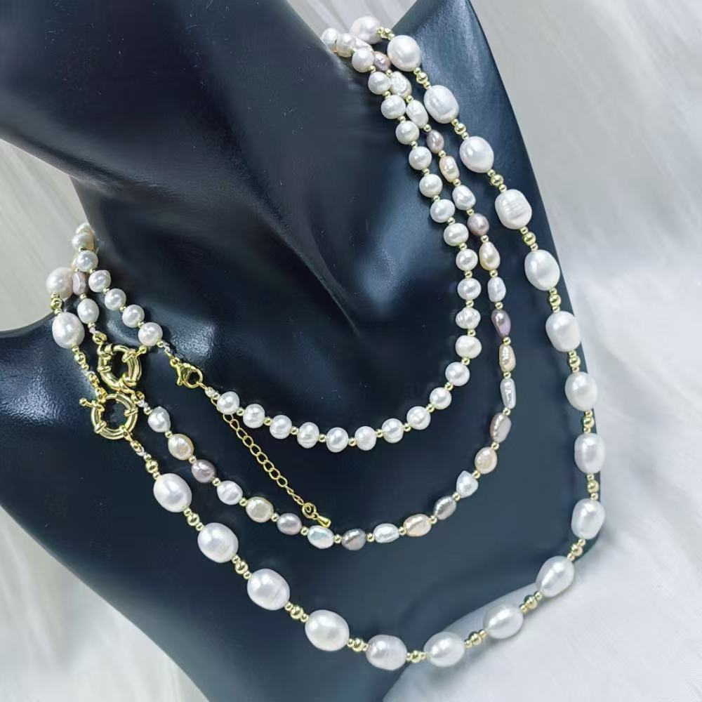 Voor Moeder Sieraden Cadeau Pa - Pearl Choker Necklace Vintage recensie en prijs